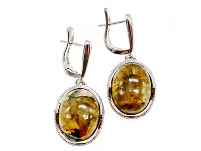 925 Sterling Silver Haliotis "Fantastic" Earrings