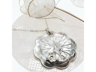 925 Sterling Silver Galiotis "Frog" Chain With Pendant