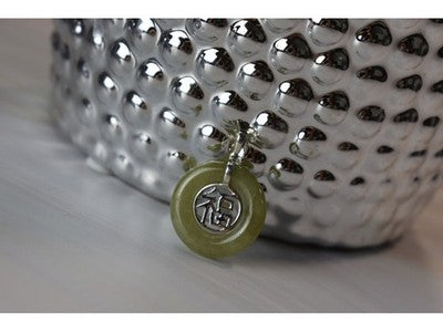 925 Sterling Silver Jadeite Pendant
