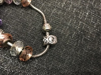 925 Sterling Silver with Сharms Pandora Bracelet (original)
