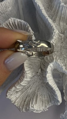 925 Sterling Silver Mystic Sunrise Topaz Ring Size 11.5