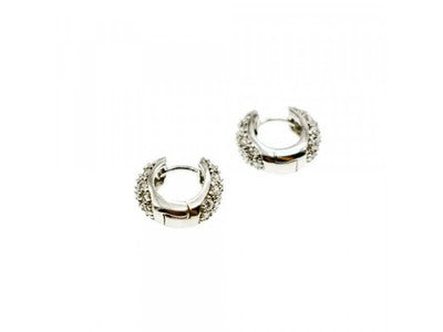 925 Sterling Silver CZ Earrings