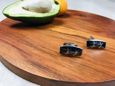 Men's Vintage 925 Siam Sterling Silver Cufflinks