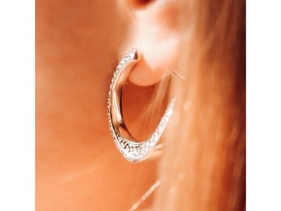 925 Sterling Silver Marcasites Earrings