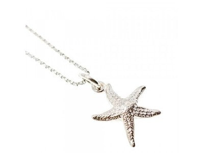 925 Sterling Silver "Starfish" Chain With Pendant