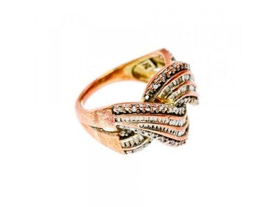 Beautiful Ring With CZ Size 7.5