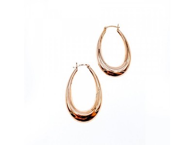 925 Sterling Silver Gold Plated Earrings