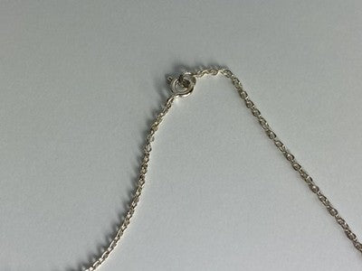 925 Sterling Silver Spinel "Hearts" Chain With Pendant