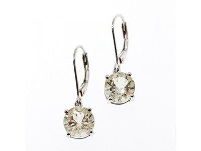 925 Sterling Silver Citrine Earrings