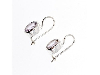 925 Sterling Silver Tourmaline Earrings