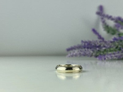 925 Sterling Silver Classic Band Ring Size 5.5