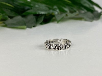 Vintage Sterling Silver Ring Size 10.25