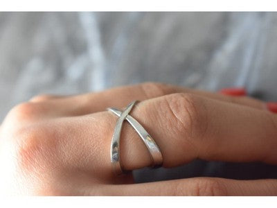 Handmade 925 Sterling Silver Ring Size 7.5