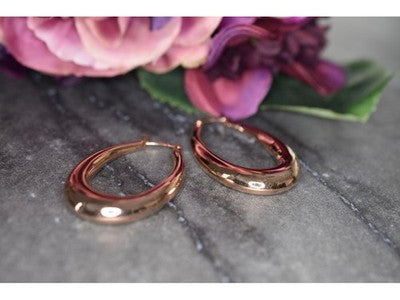925 Sterling Silver Gold Plated Earrings