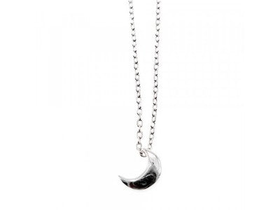 925 Sterling Silver "Moon" Chain With Pendant