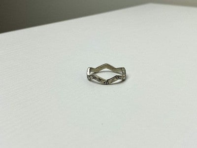 Vintage 925 Sterling Silver Ring Size 8