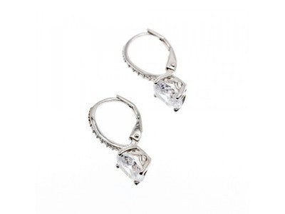 925 Sterling Silver CZ Earrings