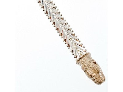 Milor 925 Sterling Silver "Panthers" Bracelet Italy