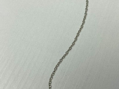 925 Sterling Silver "Heart" Chain With Pendant Italy