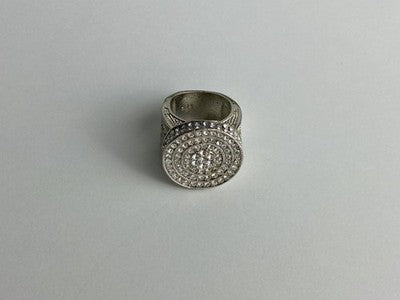 925 Sterling Silver CZ Ring Size 6.5