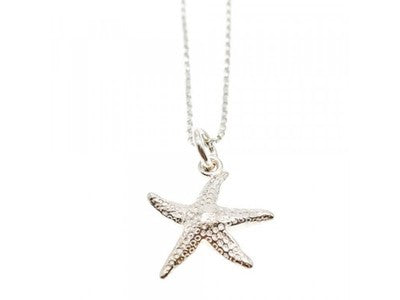925 Sterling Silver "Starfish" Chain With Pendant