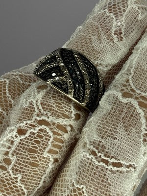 925 Sterling Silver Spinel Ring Size 6