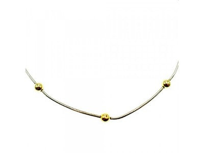 925 Sterling Silver Classic Necklace Italy Milor