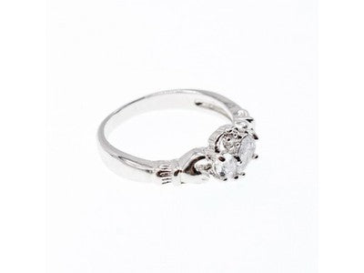 925 Sterling Silver CZ "Love" Ring Size 6.5