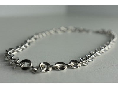 925 Sterling Silver Chain Unisex 23.2 In