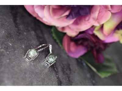 925 Sterling Silver Serpentine Earrings