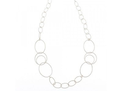 925 Sterling Silver Necklace Italy