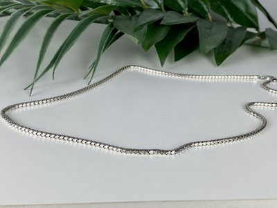 925 Sterling Silver Chain Italy Milor 23.6 in