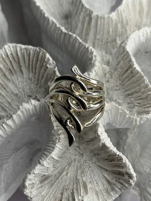 Unique Design 925 Sterling Silver Ring Size 7