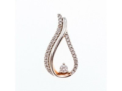 925 Sterling Silver CZ Pendant