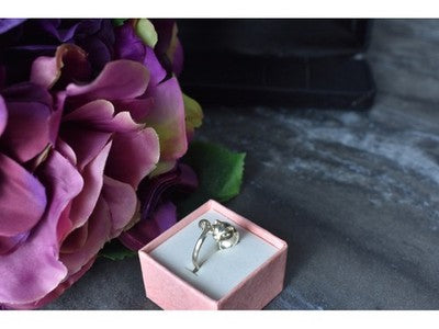 Handmade 925 Sterling Silver "Cat" Ring Size 6.5