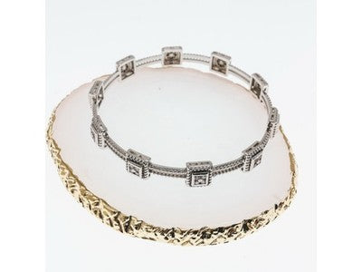 Bracelet in Greek Style with CZ
