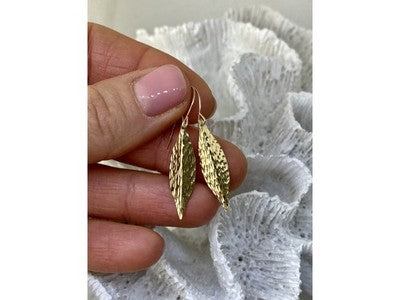 14K Yellow Gold Autumn Mood Earrings