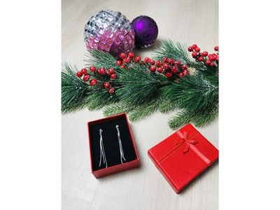 925 Sterling Silver Earrings Italy