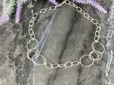 925 Sterling Silver Necklace Italy