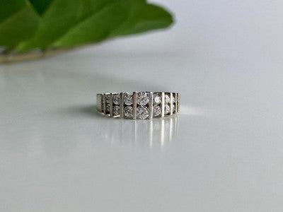 925 Sterling Silver CZ Ring Size 11.75