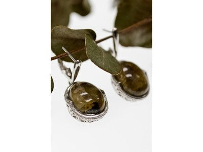 925 Sterling Silver Haliotis "Fantastic" Earrings