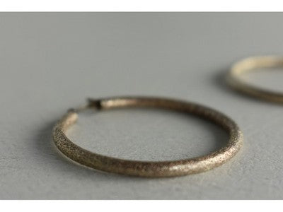 925 Sterling Silver Hoop Earrings Italy