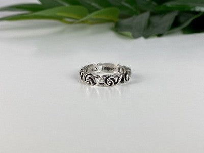 Vintage Sterling Silver Ring Size 10.25
