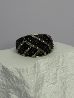 925 Sterling Silver Spinel Ring Size 6