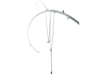 925 Sterling Silver "Moon" Chain With Pendant