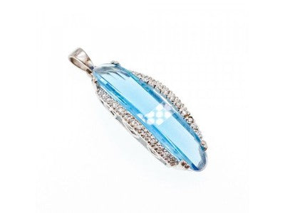 925 Sterling Silver Alpanite Pendant