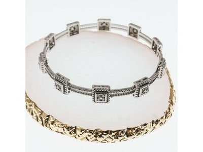 Bracelet in Greek Style with CZ