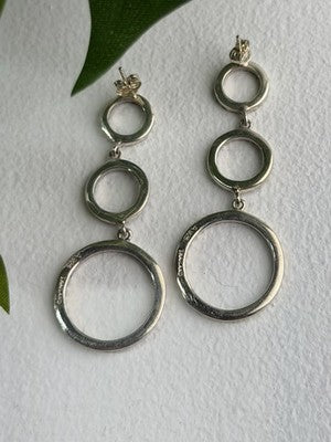 Creative 925 Sterling Silver Marcasite Earrings