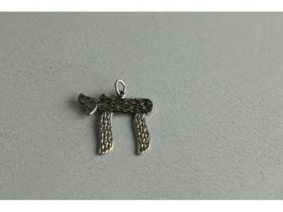 925 Sterling Silver Letter Hai Pendant