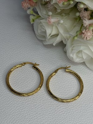 925 Sterling Silver Gold Plated Earrings Length 1.25 Inch